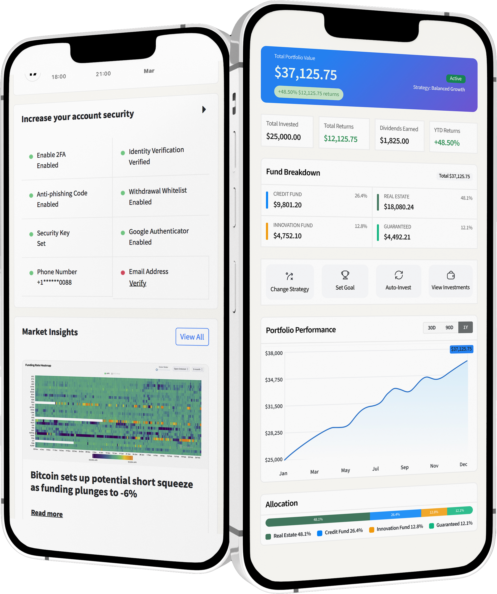 FNTVS Investment Platform Mobile App